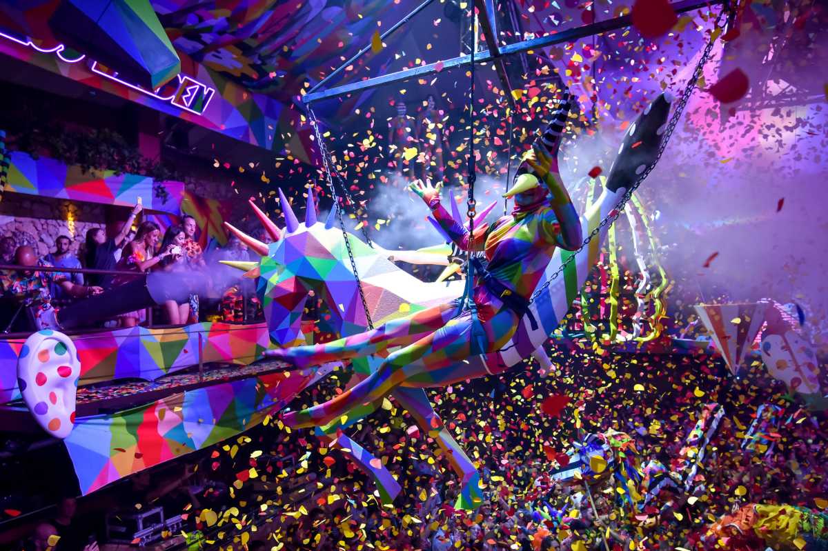 Okuda San Miguel presentó » Kaos Garden » en Nueva York