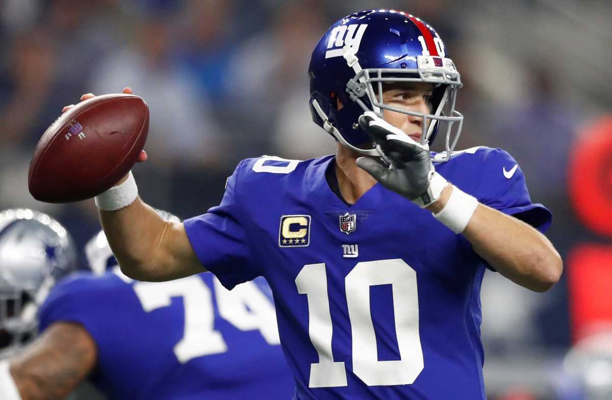 Mariscal de campo Eli Manning feliz de retirarse con los New York Giants
