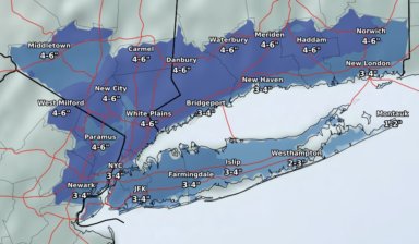 Aviso de clima invernal emitido para la mayor parte de Long Island