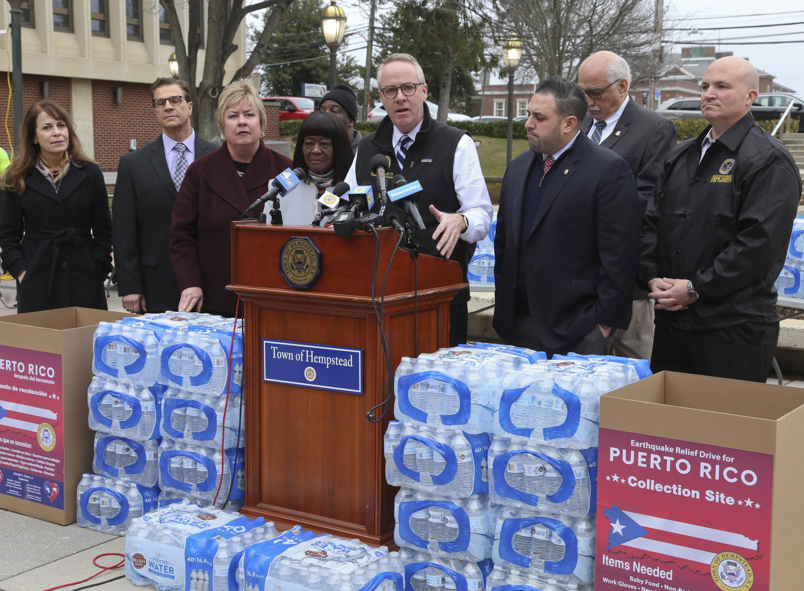 Pueblo de Hempstead envía ayuda a dannificados en Puerto Rico