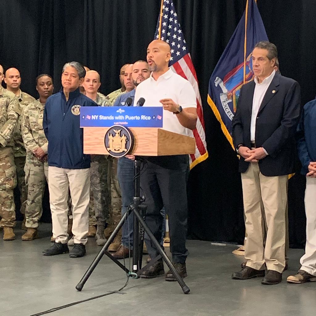 Políticos neoyorquinos visitan Puerto Rico para evaluar los daños del terremoto