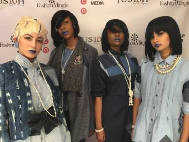 Diseñador JUS10H deslumbra con show de moda Otoño / Invierno 2020 en NYFW