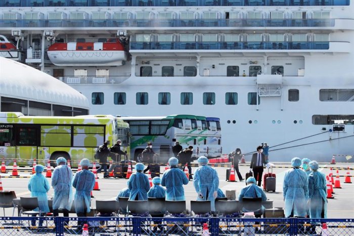 Casos de repatriados de crucero eleva a 34 los estadounidenses con Coronavirus