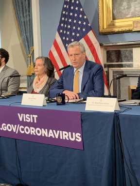 Mínimo 6 meses más de Coronavirus en la ciudad de Nueva York: Alcalde de Blasio