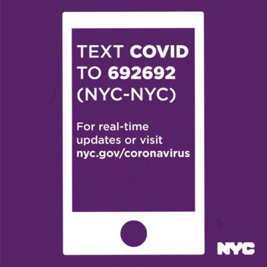 Ponen en marcha sistema de notificación de texto COVID con actualizaciones sobre el coronavirus