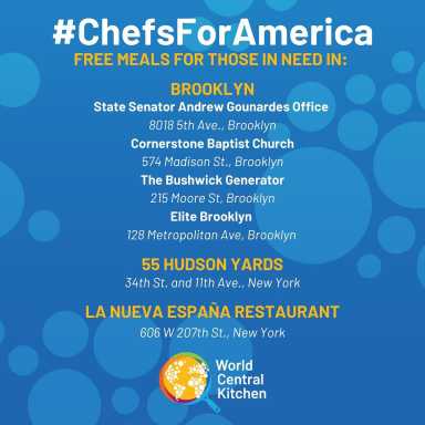 Miles de comidas para neoyorquinos necesitados