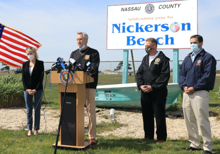 Restringen la playa Nickerson Beach para uso exclusivo de residentes de Nassau