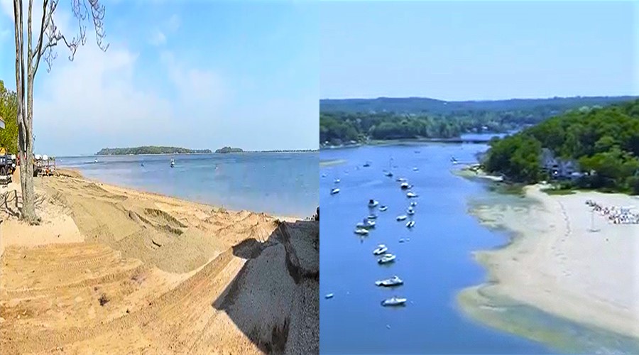 Dos playas de Centerport, en Suffolk, cerradas por hallazgo de bacterias
