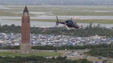 Patrullaje en helicóptero en el 3er. día consecutivo de avistamientos de tiburones en L.I.
