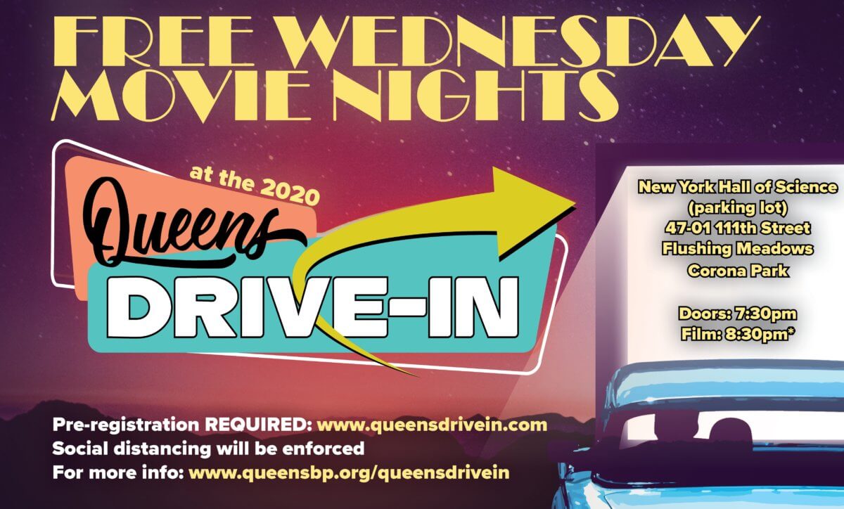«Noches de películas de miércoles gratis» en Queens Drive-In