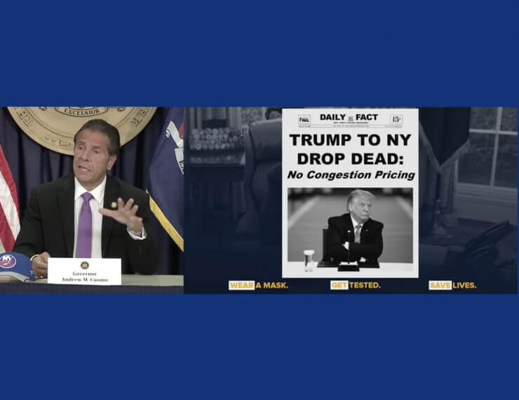 «Trump está tratando de matar a la ciudad de Nueva York», Cuomo enfurecido por la falta de ayuda federal