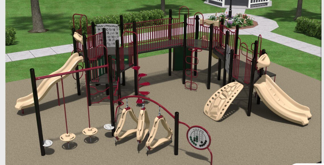Anuncian modernización del playground en Vazquez Park de Brentwood