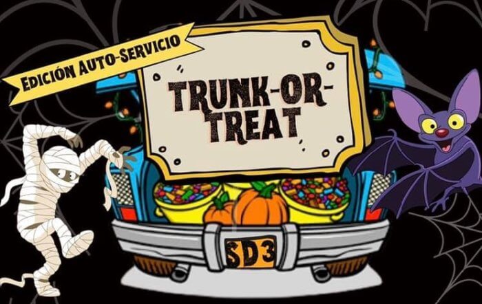 Celebran Halloween en evento familiar 'Trunk-or-Treat' en Brentwood