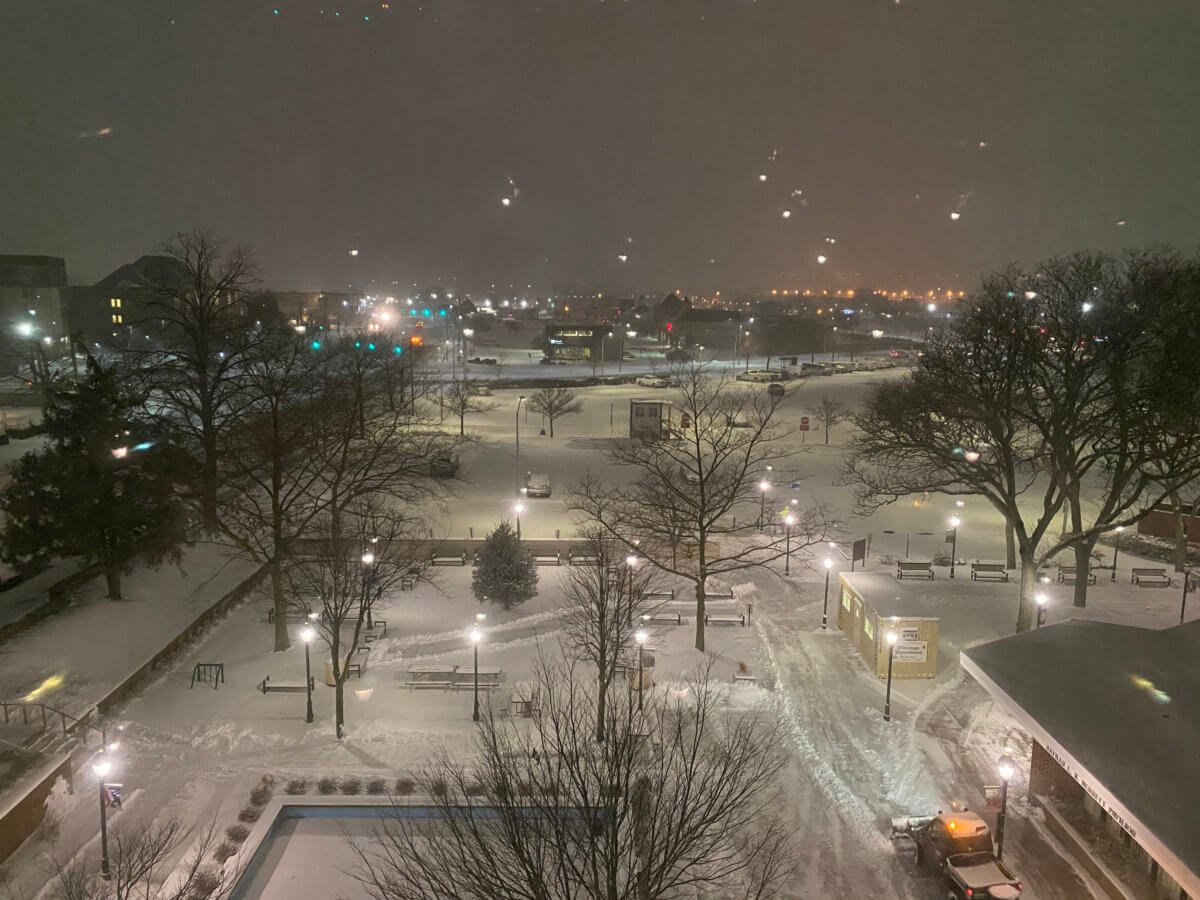 Town de Hempstead se enfrenta a la tormenta invernal Orlena