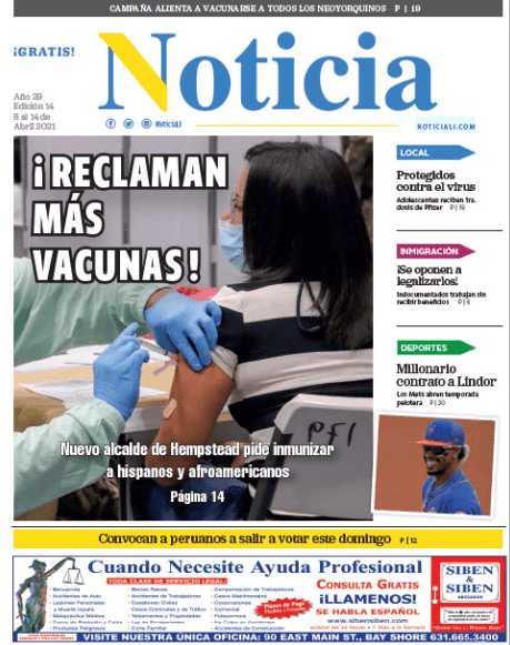Noticia Suffolk Edición 04-08-21