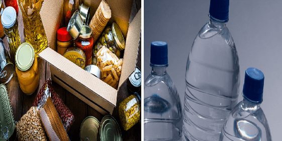 Tips para conservar la comida y el agua en temporada de huracanes