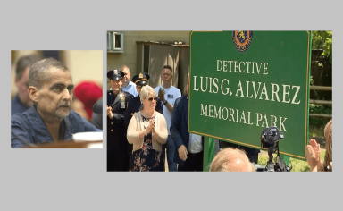 Renombran parque en honor al detective Luis G. Alvarez, héroe hispano del 9/11