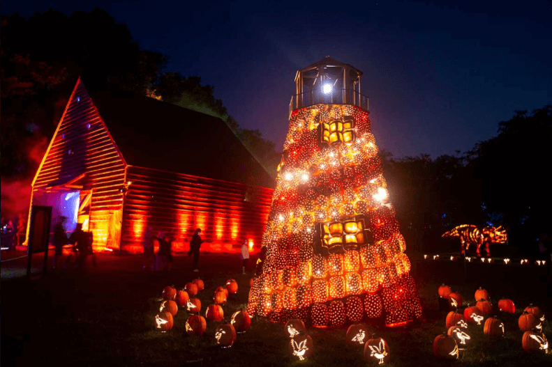 Vívelo LI : Linternas y esculturas de calabaza en Great Jack O’Lantern Blaze