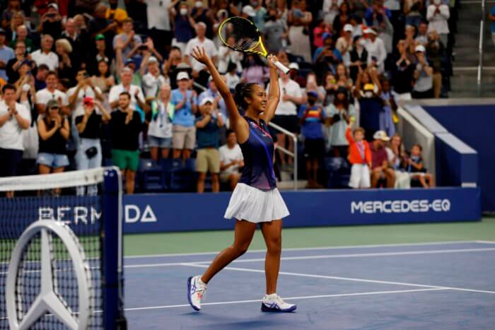 Leylah Fernández, la revelación del US Open 2021, avanza a semifinales