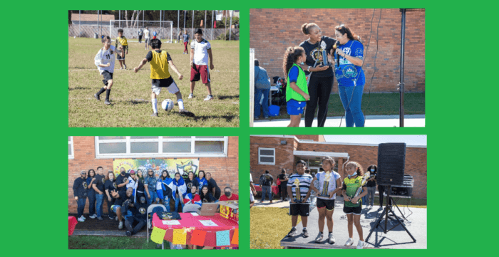 Estudiantes de Uniondale celebran la Herencia Hispana en divertido "Soccer Jamboree"