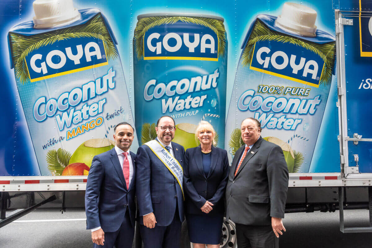 Presidente de Goya Foods, Robert Unanue, recibe premio humanitario