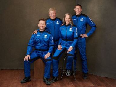 Tripulación del New Shepard - Blue Origin
