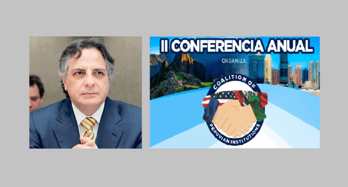 Líderes peruanos presentan 2da. Conferencia Anual en Nueva Jersey