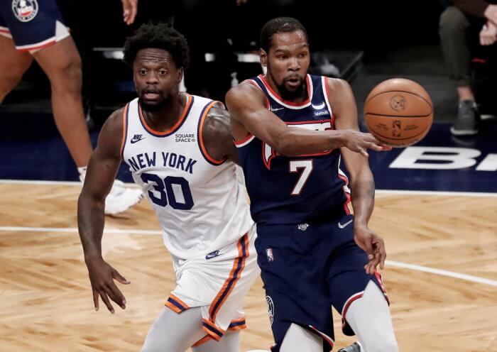 Durant de los Brooklyn Nets destroza a los New York Knicks con 53 puntos