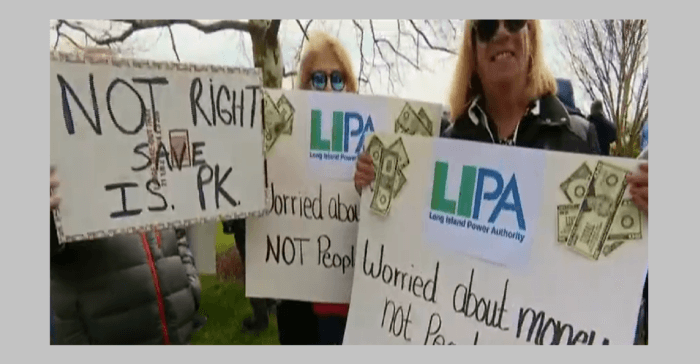Familias de Island Park protestan contra la reevaluación fiscal propuesta por LIPA