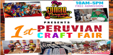 Invitan a la 1ra. Feria Gratuita de Artesanía Peruana en Long Island