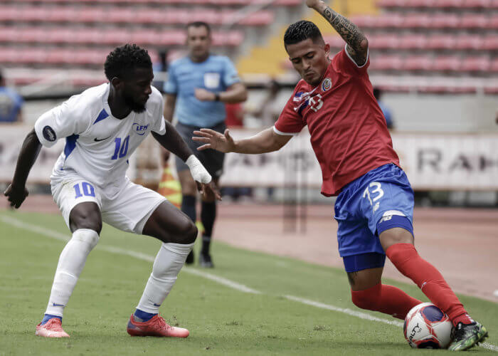 Costa Rica vence a Martinica pensando en la Repesca al Mundial