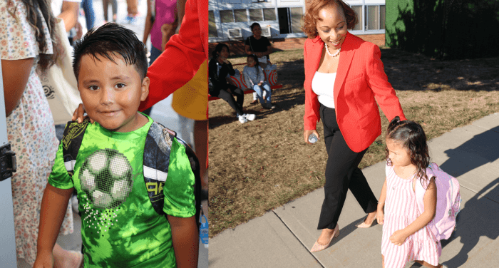 Estudiantes y maestros en Uniondale inician felices el nuevo año escolar