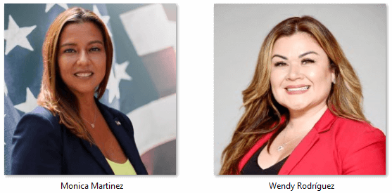 Martinez vs. Rodriguez: Debate de candidatas hispanas para el Senado estatal