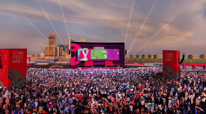 Listo el FIFA Fan Fest del Mundial Catar 2022