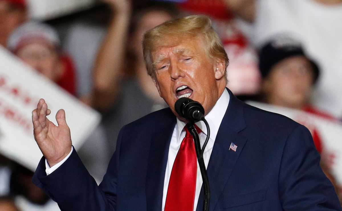 Trump quiere ser el candidato republicano en las elecciones presidenciales de 2024