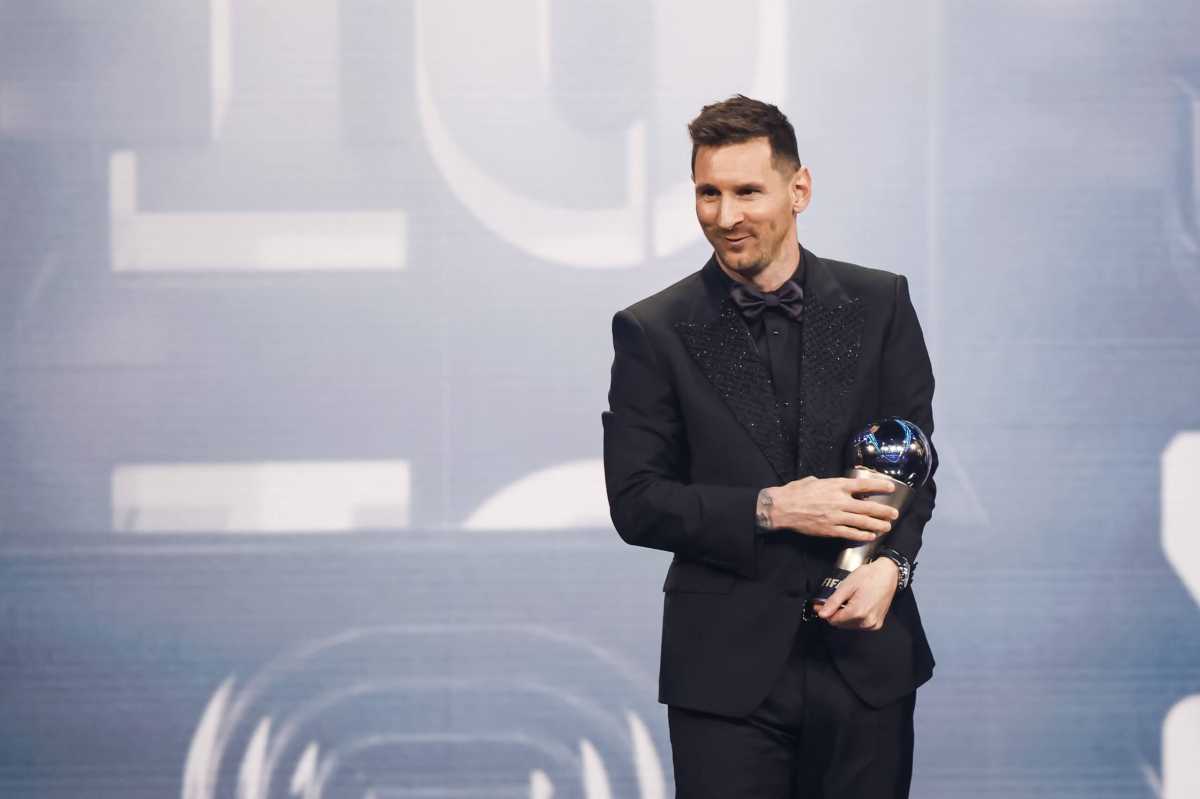 Messi logra premio "The Best" 2022 de la FIFA
