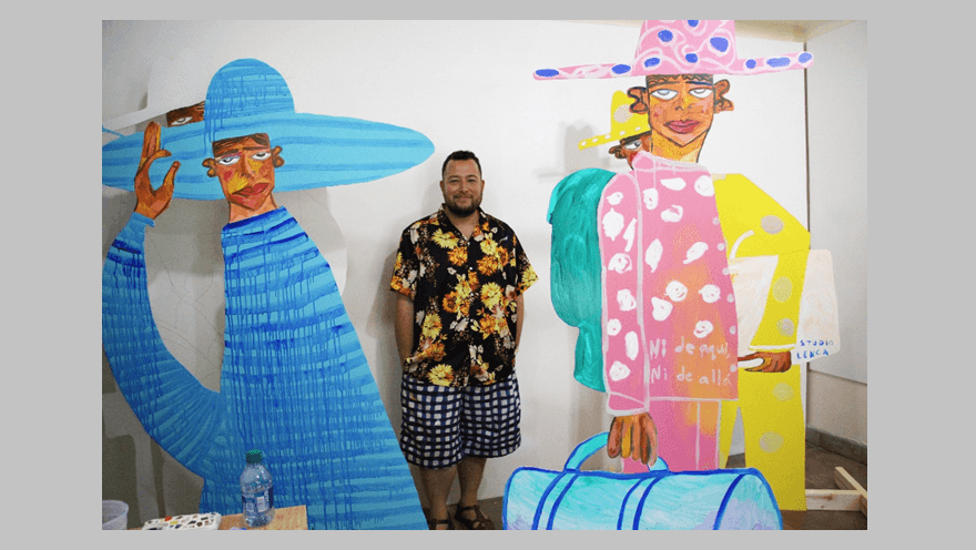 Parrish Art Museum exhibe obra de salvadoreño José Campos 'Studio Lenca'