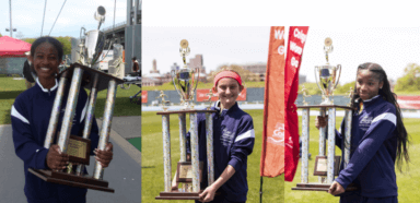 Triunfadoras de los Juegos Femeninos Colgate en Randall's Island