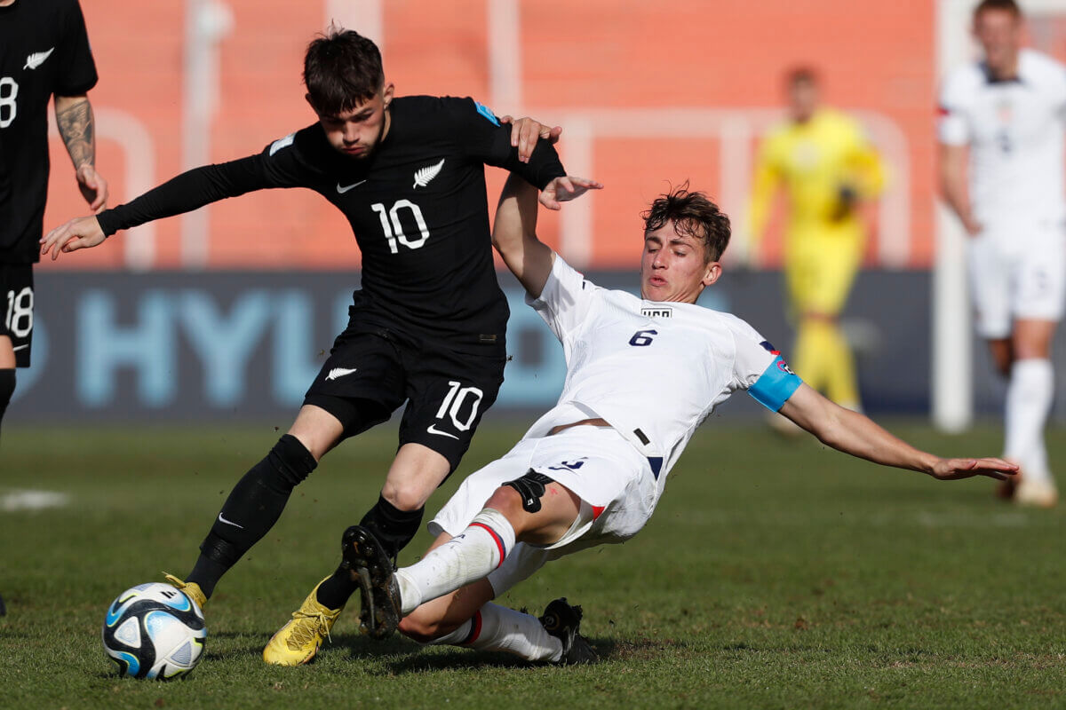 EEUU golea a Nueva Zelanda y pasa a 4tos. del Mundial juvenil