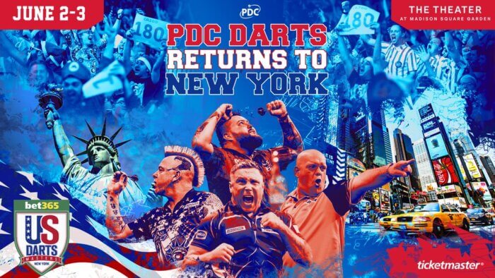 BET365 US Darts Masters está de vuelta