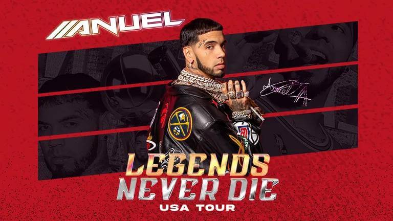 ANUEL AA LEGENDS NEVER DIE WORLD TOUR