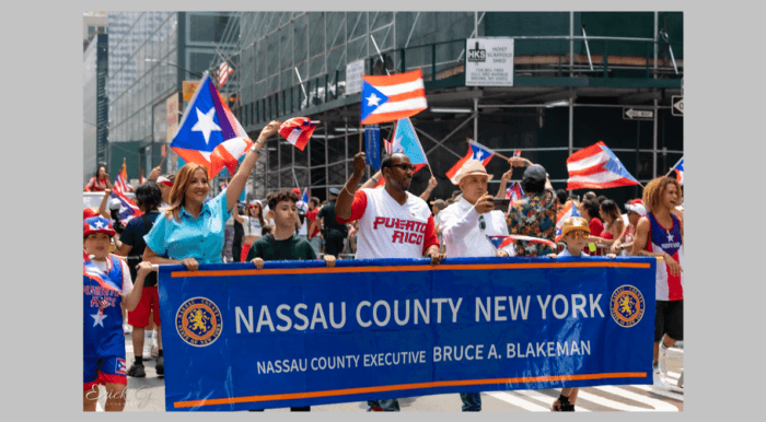 Autoridades de Nassau participaron en Desfile Nacional Puertorriqueño