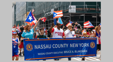 Autoridades de Nassau participaron en Desfile Nacional Puertorriqueño