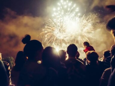 Show de Fuegos Artificiales el 4 de Julio en Jones Beach