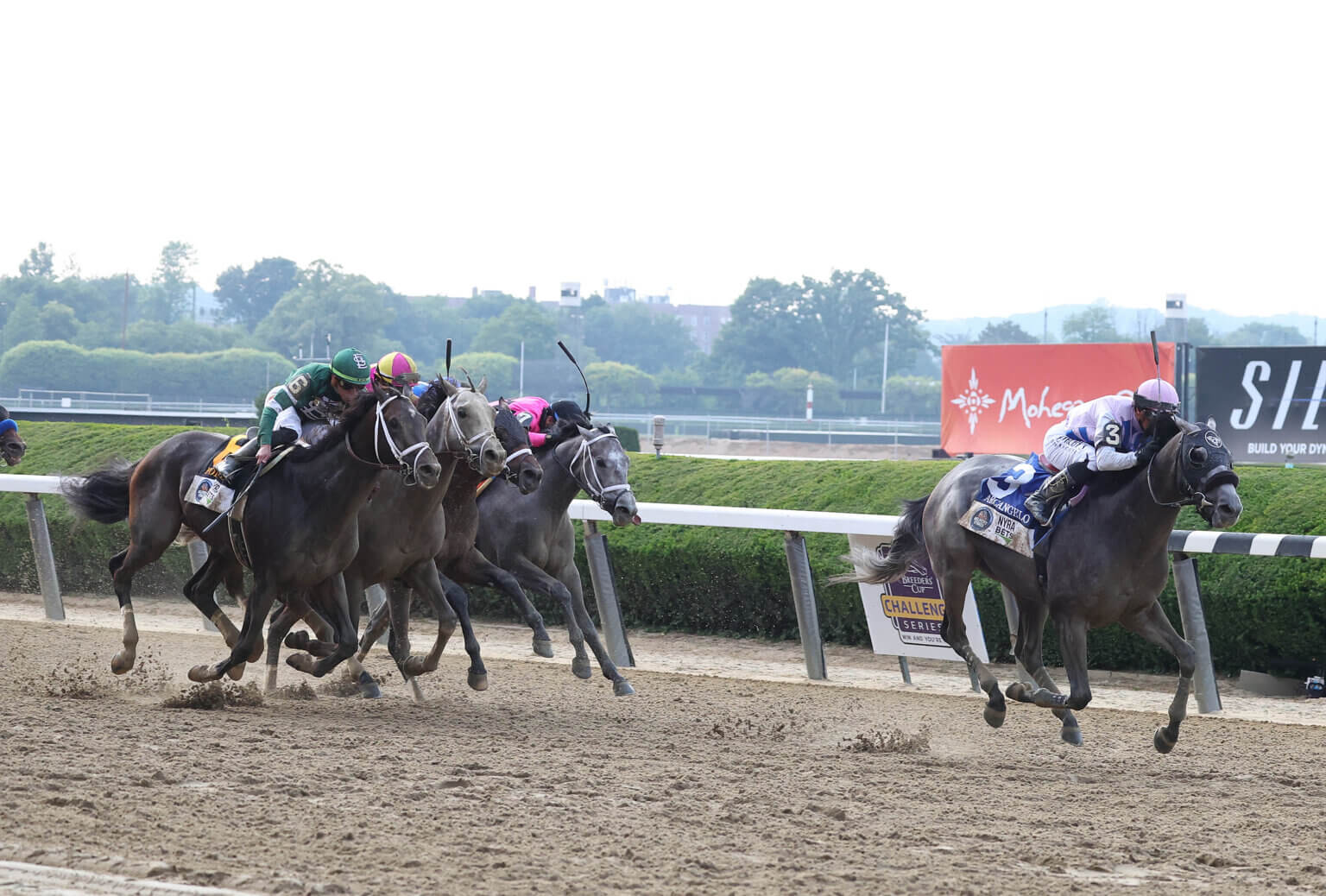 Ejecutivo de Nassau honra a jinetes hispanos en Belmont Stakes