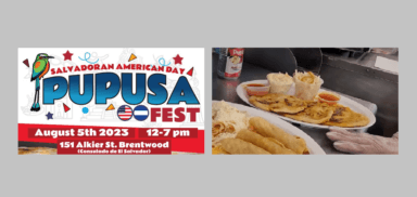 Invitan al Pupusa Fest 2023 en Consulado Salvadoreño en Brentwood