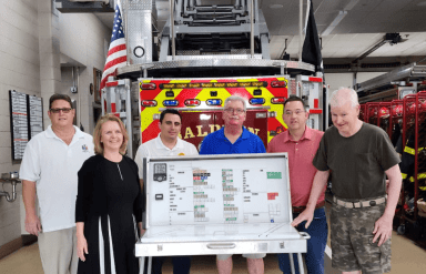 Otorgan fondos para Tableros de Emergencia de Bomberos de Baldwin