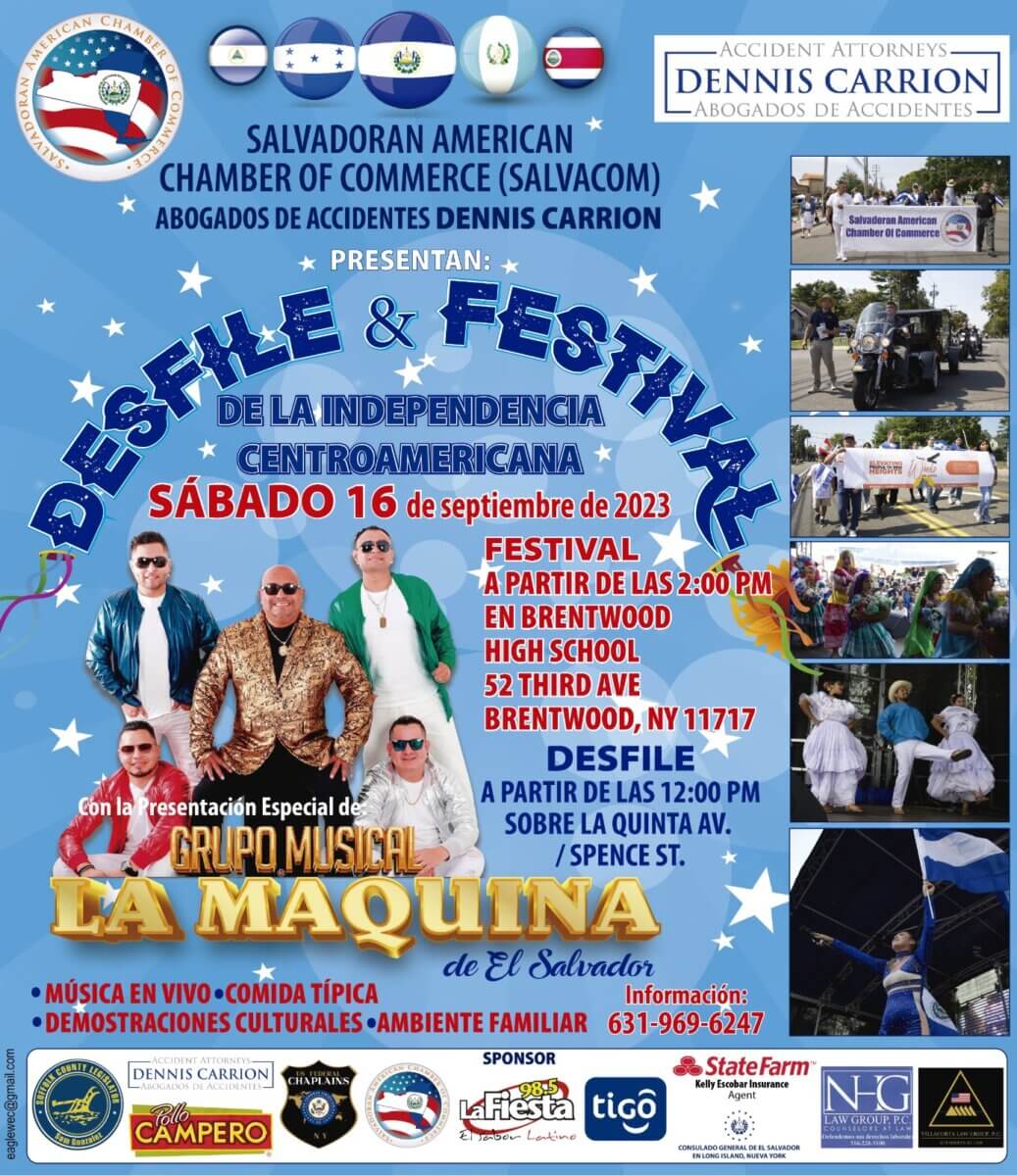 Invitan al Desfile y Festival Centroamericano en Brentwood