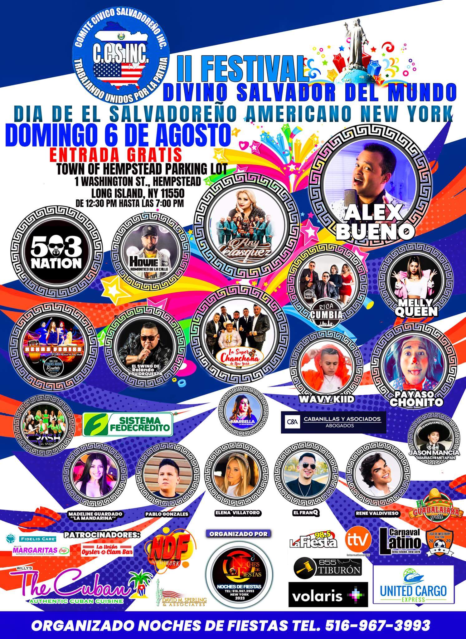 Con festival, música y pupusas celebrarán el Día de El Salvadoreño Americano