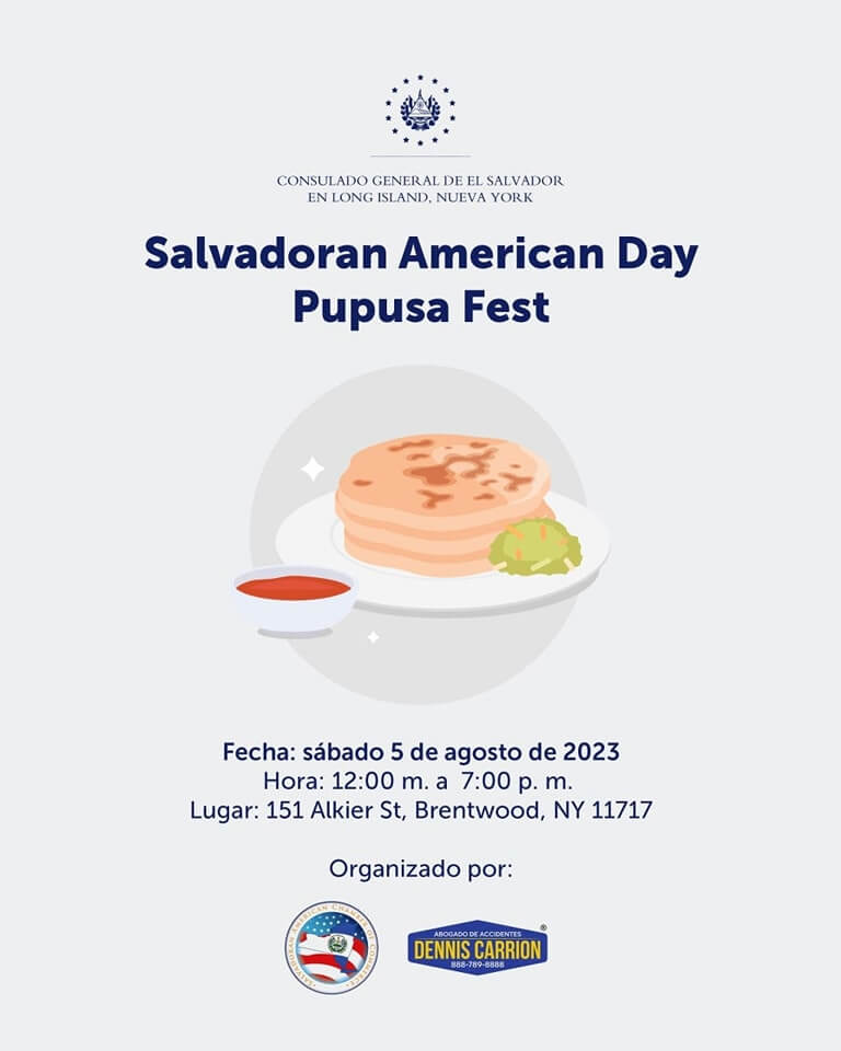 Con festival, música y pupusas celebrarán el Día de El Salvadoreño Americano